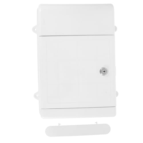 HOMSFOU Lockable Wall Mounted Mailbox with Key Post Box for