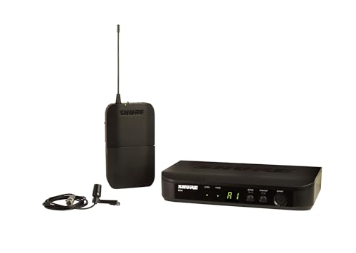 Shure BLX14/CVL Wireless Microphone System - 14-Hour Battery Life, 300