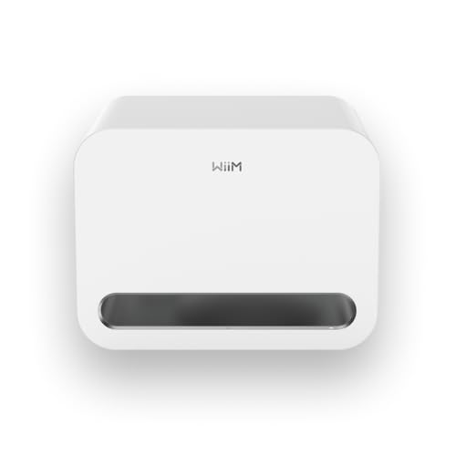 WiiM Sub Pro – 8" 250 W Wireless Smart Subwoofer | AI RoomFit™ Calibration | Wi-Fi 6 & Bluetooth 5.3 | 25 Hz Deep Bass | Works with WiiM Streamers, Amps & Any RCA Sub-Out System | White