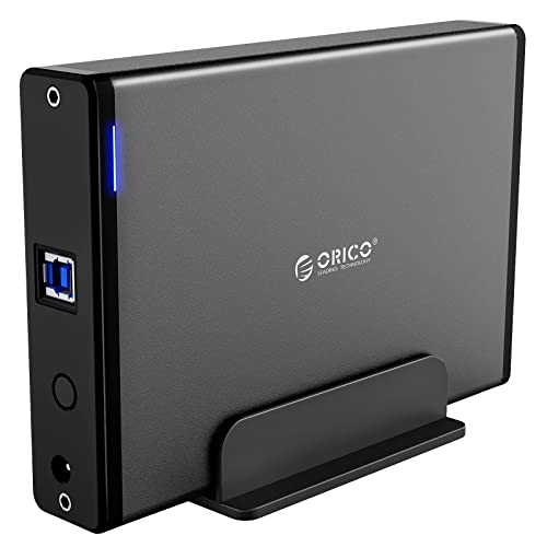 ORICO 3.5 Inch External Hard Drive Enclosure with Removable Enclosure