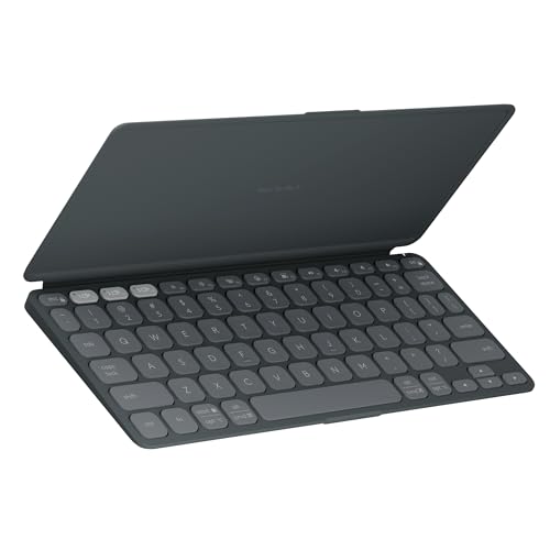 Logitech Keys-to-GO 2 Portable Bluetooth Tablet Keyboard with Built-in Cover,