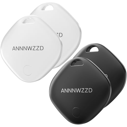 ANNNWZZD Tag 4 Pack Item Finders with Apple Find My