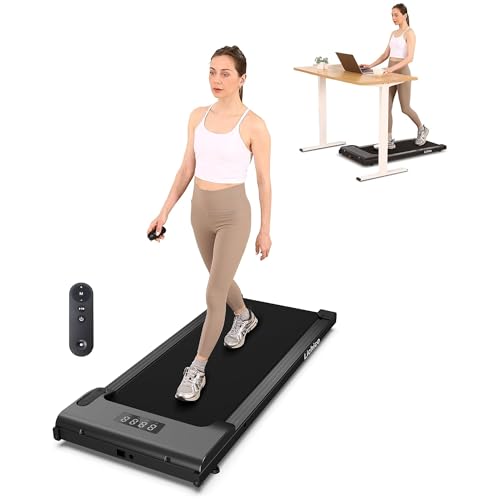 Lichico Walking Pad Under Desk Treadmill, Portable Small Walking Treadmill