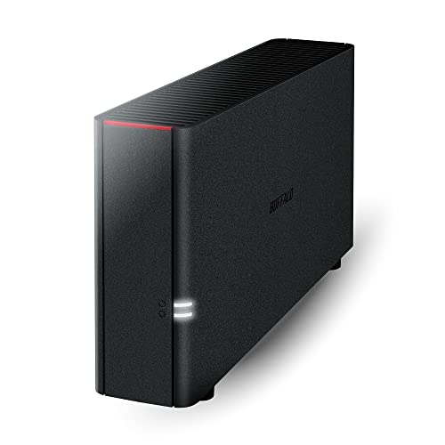 BUFFALO LinkStation 210 4TB 1-Bay NAS Network Attached Storage with HDD Hard Drives Included NAS Storage that Works as Home Cloud or Network Storage Device for Home