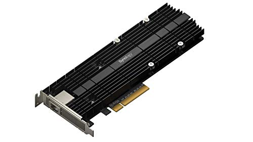 Synology 10Gb Ethernet and M.2 Adapter card E10M20-T1 RJ-45; 1 port