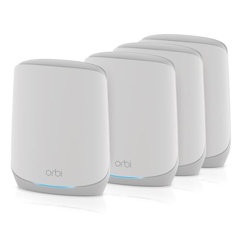 NETGEAR Orbi WiFi 6 Mesh System with 3 Satellites