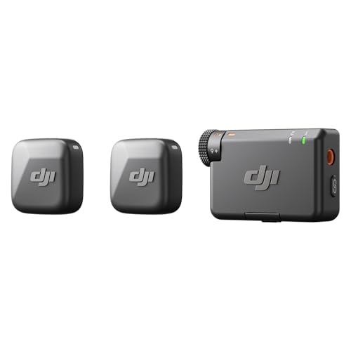 DJI Mic Mini (2 TX + 1 RX), Detail-Rich Audio,