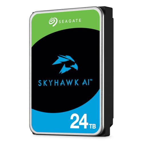 Seagate Skyhawk AI 24TB Video HDD for Security Systems