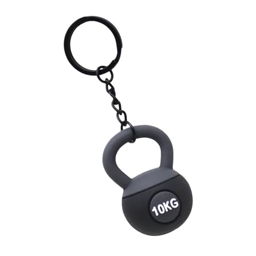 XusLFR Fitness Inspired Kettlebell Keychain Unique Sports Keychain Accessory with