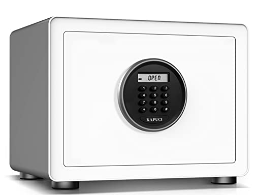 KAPUCI Modern Minimalism Design Auto-Open Safe, 0.78 Cubic Feet Digital