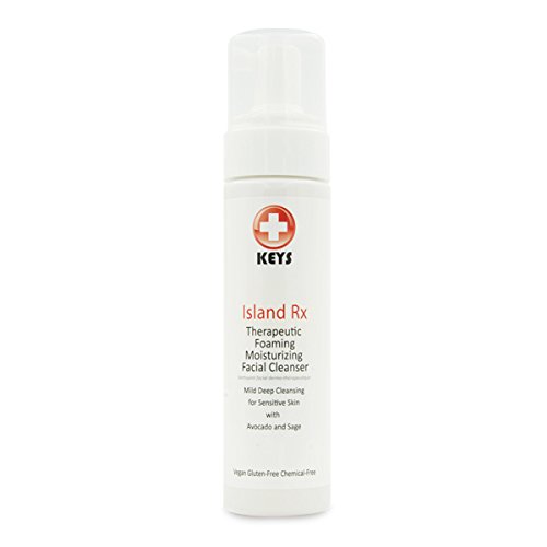 Keys Island Rx Therapeutic Foaming Facial Cleanser, 8 fluid ounces