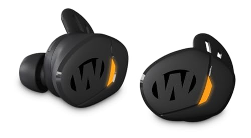 Walker’s Suppressor Bluetooth Earbuds – 25dB NRR Hearing Protection with HD Sound, 36-Hour Battery, Waterproof Design