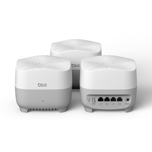 DBIT AX1500 WiFi 6 Mesh Wi-Fi System | 5,600 Sq