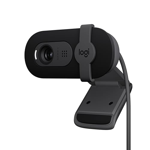 Logitech Brio 101 Full HD 1080p Webcam for Meetings, Streaming,