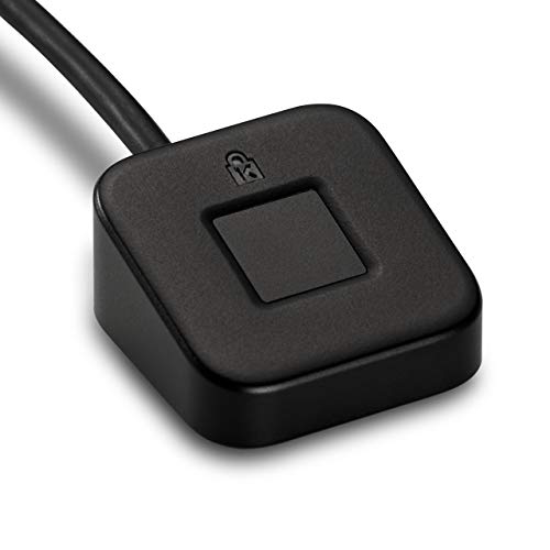 Kensington VeriMark Desktop 1.0 USB Fingerprint Reader - Windows Hello, Windows 11 Fingerprint Scanner for PC, FIDO U2F, FIDO2 (K62330WW)
