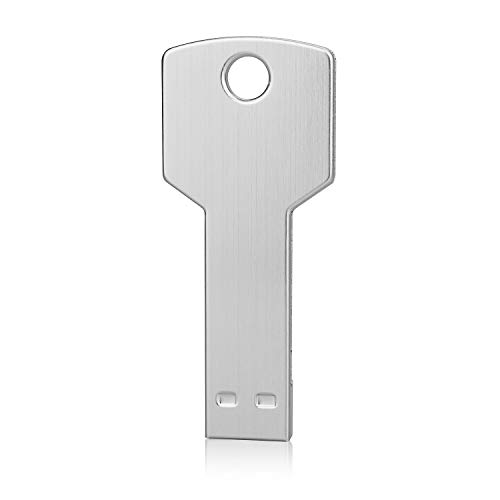 64G Key Shape USB Flash Drive, K&ZZ Metal Thumb Drive