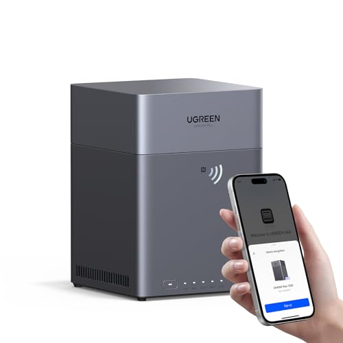 UGREEN NAS DH4300 Plus 4-Bay Desktop NASync, Support Capacity 120TB,
