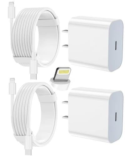 FEEL2NICE iPhone Charger Fast Charging 2 Pack Type C Wall