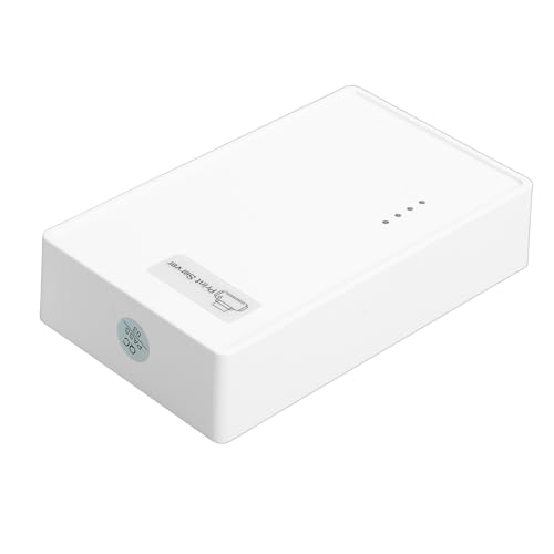 ZDAGELD USB Wireless Print Server, Share Printer on WiFi Network, Support forOS X. Connect, More via Hostname or IP, Virtual USB Connection Software Available, Secure Connection with