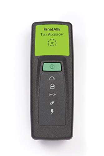 NetAlly Test Accessory (Test-Acc) Pocket iPerf Testing Tool. Provides Simple Network Port Tests (PoE, Link, DHCP, DNS, Gateway, and Internet), TCP/UDP throughput, Packet Loss, and Jitter
