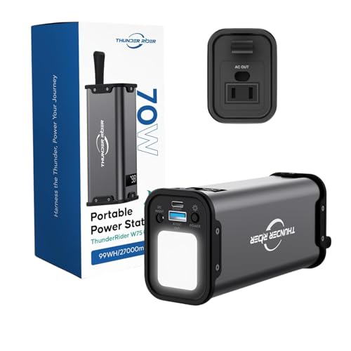 Portable Power Bank with AC Outlet, 99Wh 27000mAh Laptop Charger,