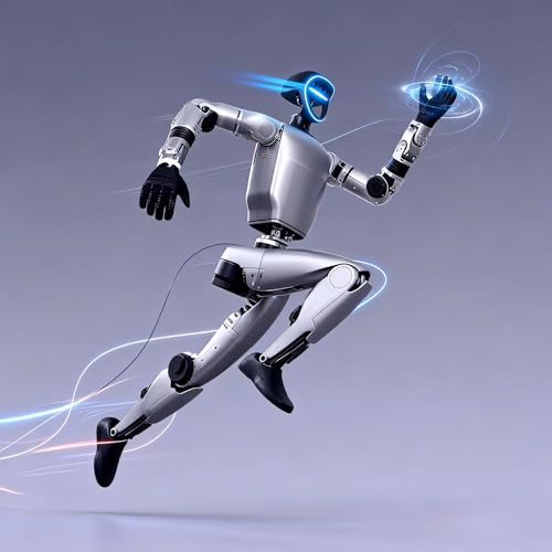 Educational Kung Fu Humanoid Robot - Spring Festival Gala-Inspired Martial Arts Robot with High-Dynamic Motion for STEM Learning, Programmable Bot
