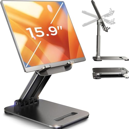 LISEN iPad/Tablet Desk Stand for Office and Home