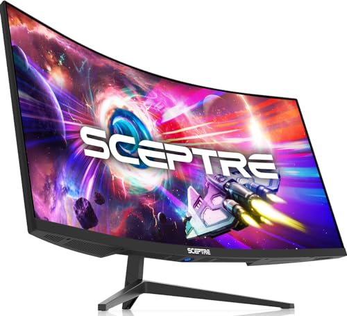 Sceptre 34-Inch Curved Ultrawide Monitor (3440x1440)
