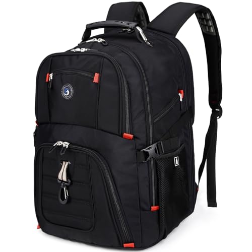 SHRRADOO 50L Travel Laptop Backpack with Lock