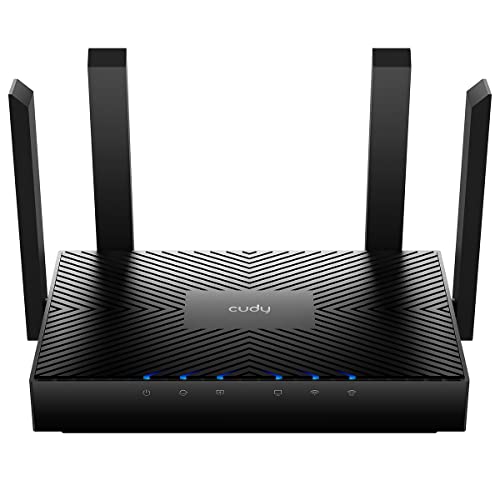 Cudy AX3000 WiFi 6 Router – 802.11ax Wireless Dual Band Gigabit Internet Router, VPN Compatible, MU-MIMO, WireGuard, Cudy Mesh Compatible WR3000 V2.0
