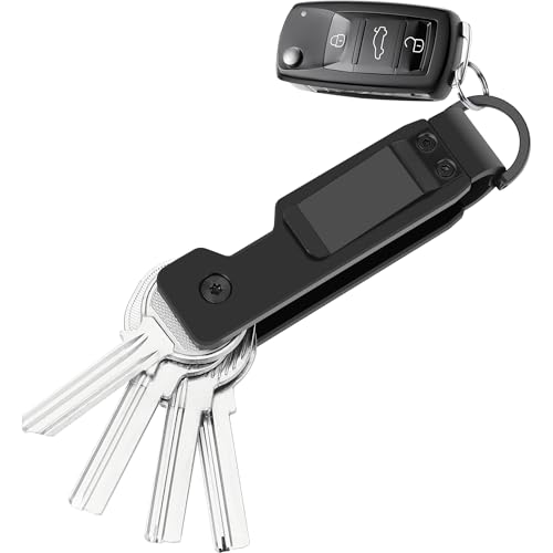 Esdallina Key Holder for Keychain Metal Aluminum Compact Smart Key