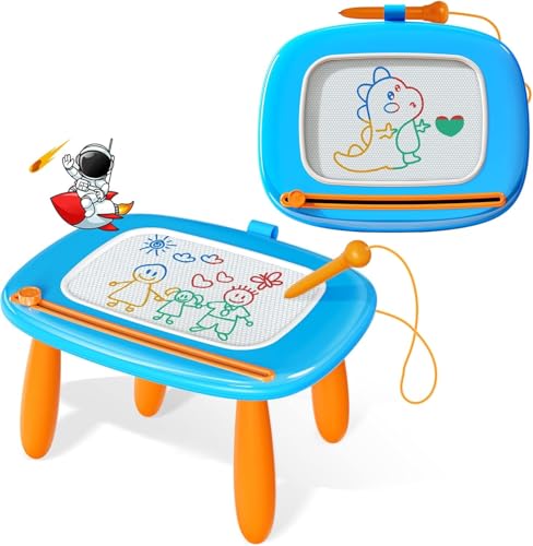 Kikidex Magnetic Drawing Board, Toddler Girl Toys for 1-2 Year