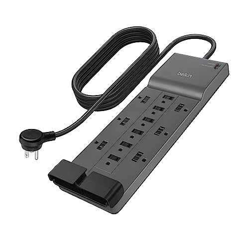 Belkin 12-Outlet Surge Protector Power Strip w/ 12 AC Outlets