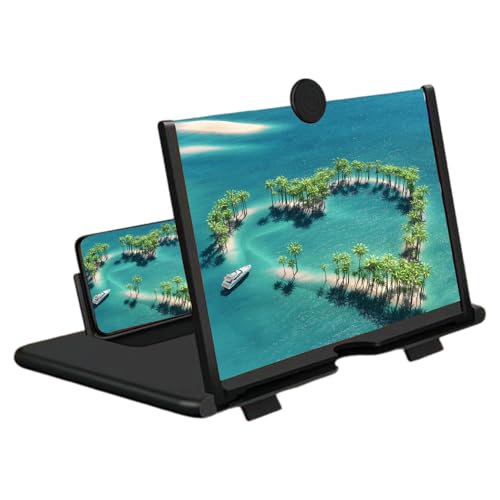 Mobile Screen Enlarger – Compact Foldable Hd Movie Viewer, Projector Display Amplifier, Improves Visual Experience, User-Friendly Design, Viewing Gadget, Smartphone Accessory for Home