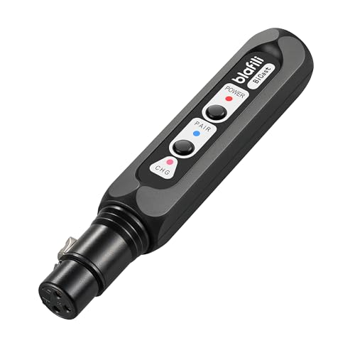 blafili Bicast - XLR & USB-C Bluetooth 5.2 Audio Transmitter for Mixers & PA Systems – aptX HD/Adaptive, Stream to 2 Bluetooth Speakers/Receivers at Once, 16h Battery, Pro Audio Wireless Streaming