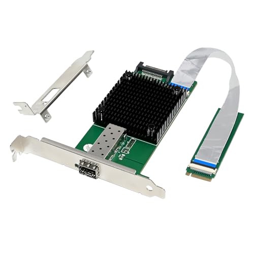 M.2 (M Key) to 10GbE SFP+ Network Card, Single SFP+