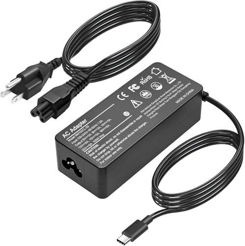 100W Universal USB-C Power Adapter Fast Charger, Compatible with Mac Book Pro/Air 16, 15, 14, 13 Inch,Mac Book Air 13 Inch 2021 2020 2019 2018,iPad Pro,HP, Dell, Lenovo,Asus