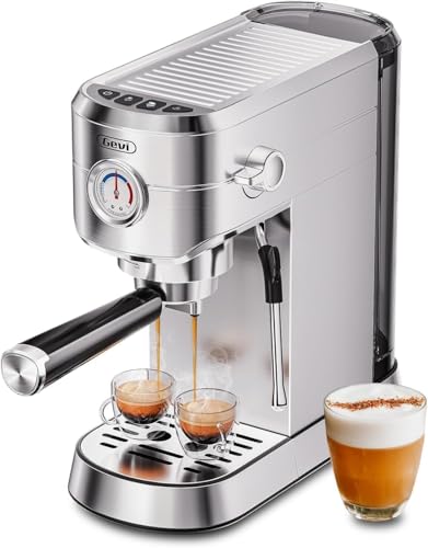 Gevi Commercial Espresso and Coffee Makers, Professional 20 Bar Espresso