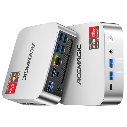 ACEMAGIC Mini PC Windows 11 Ryzen 4300U 16GB RAM