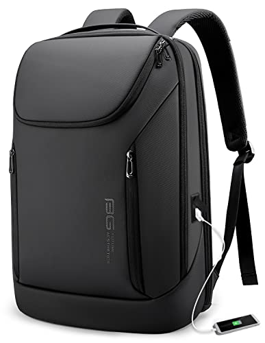 BANGE Waterproof Business Backpack with USB Charging Port