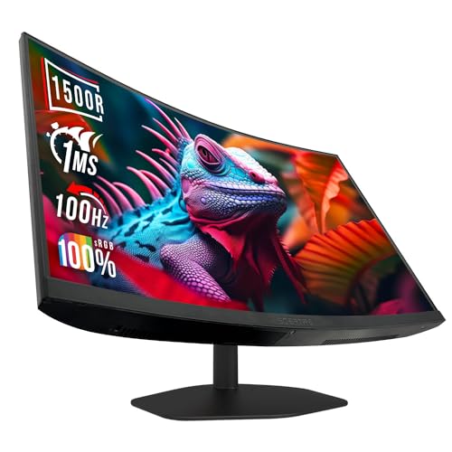 Sceptre 27-Inch Curved Gaming Monitor 1500R 100Hz