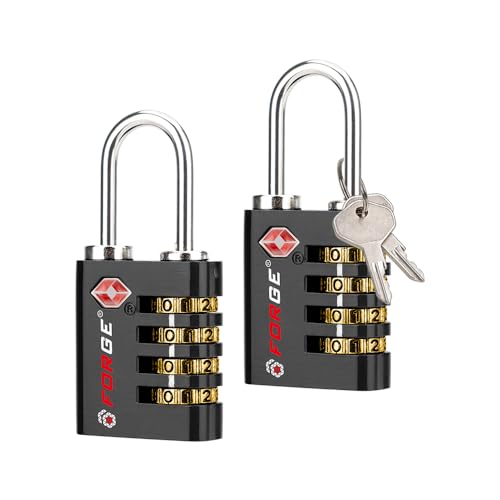 Forge Dual-Opening: Key or Combination Access Lock, Use Key to