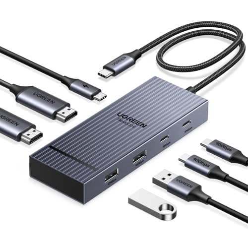 UGREEN 7-in-1 Dual 4K HDMI USB-C Docking Station