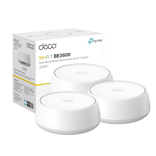 TP-Link Deco 7 Mesh Wi-Fi 7 System (3-Pack)