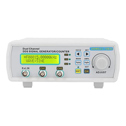 DDS Generator Counter | DC5V DDS Channel Programmable Function Generator | Arbitrary Waveform Frequency Meter | Frequency Analyzer Counter | MHS5200A