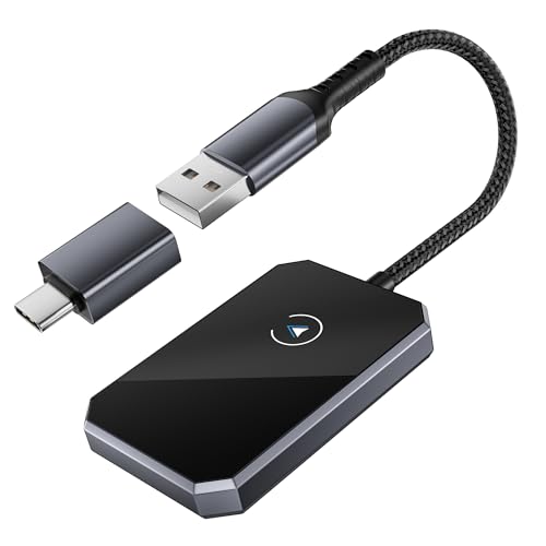 Basesailor Wireless CarPlay and Android Auto Adapter,2-in-1 2024 New Upgraded