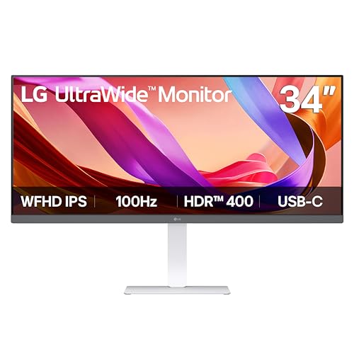 LG 34-inch UltraWide IPS Monitor with HDR and USB-C