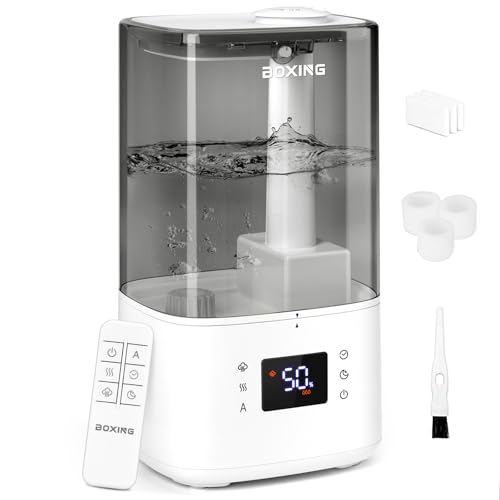 BOXING 6L Warm & Cool Mist Humidifiers for Bedroom, Air