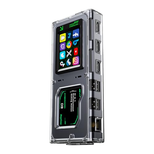 CyberAxon D3 13-in-1 Multifunctional Stream Control Dock - USB C