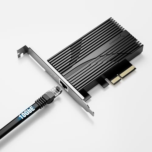 Sabrent 10GbE PCIe Network Adapter with Heatsink